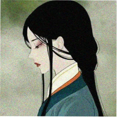 读者木叶的头像插画